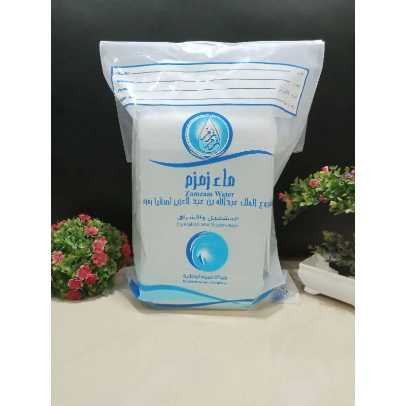 Air zam zam asli kemasan jerigen 5 liter 100% original oleh oleh haji dan umroh