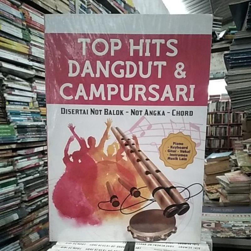 Top Hits Dangdut & Campursari disertai not balok - not angka - chord.