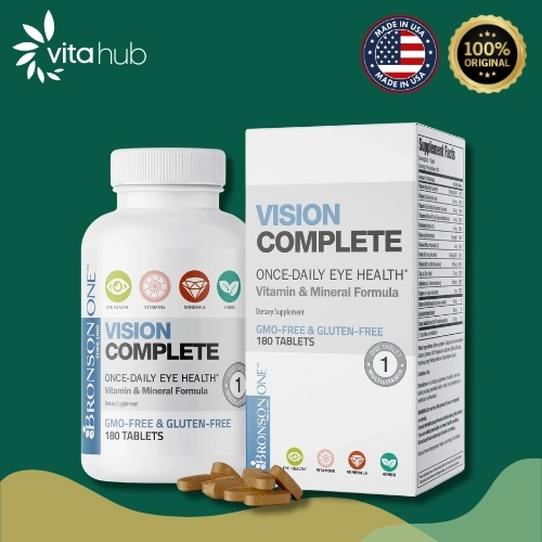 Bronson One Daily Vision Complete - Vitamin A - 180 Tablets