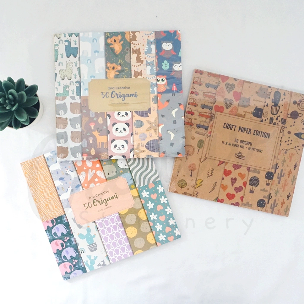 Kertas Lipat Origami Washi Pattern Series Edition INA CREATIVE