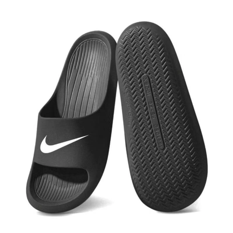 Sandal slop Distro Maternal Disaster sendal slop slip on anti slip sandal slop terlaris slop Bakpau hitam Sandal slop pria EVA / Sandal rumah laki laki / Sendal slop pria / Sandal slide pria 39 s/d 44 Sandal Hiu Dewasa pria Wanita sandal