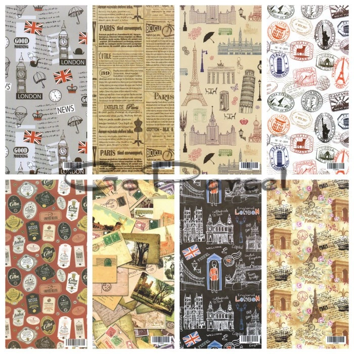 ( 5 Lembar ) ESTHETIC SANWA - Best Seller! KERTAS KADO SANSAN WAWA