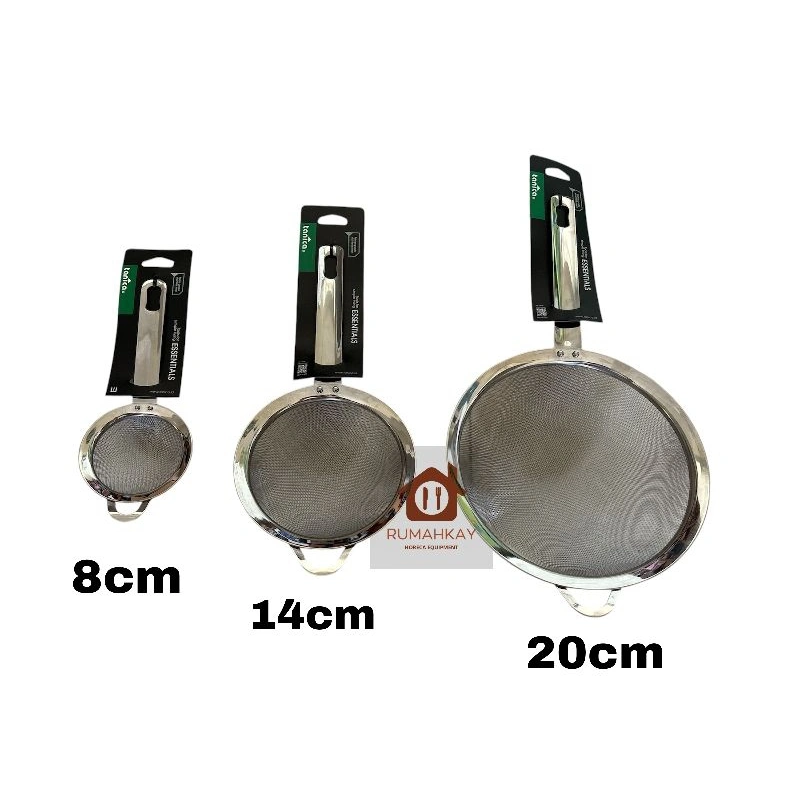 Tanica Strainer / Saringan minyak masak makanan halus mpasi anak stainless