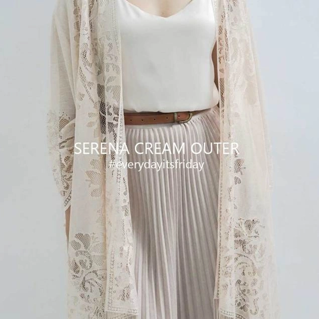 ITSFRIDAY SERENA CREAM Outer