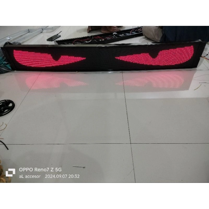 LAMPU NEW LED MATA/LAMPU RUNNING TEXT TERBARU SHIFT KNOB/TUAS GIGI/KNOB HANDEL