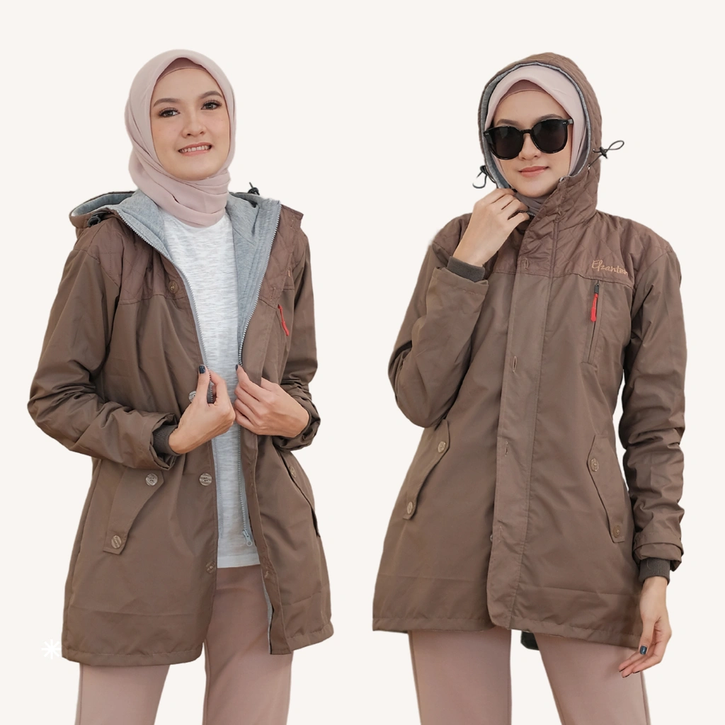 Elzanteri Sabrina Jaket Wanita Bolak Balik