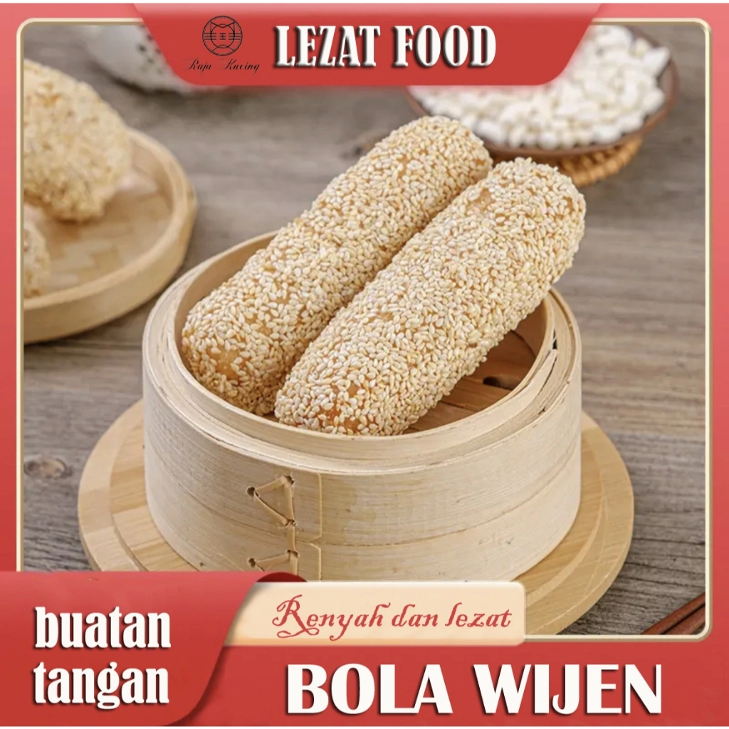 Kue wijen enak, manis dan enak, renyah dan lembut, cocok untuk segala usia, paket campur 500g