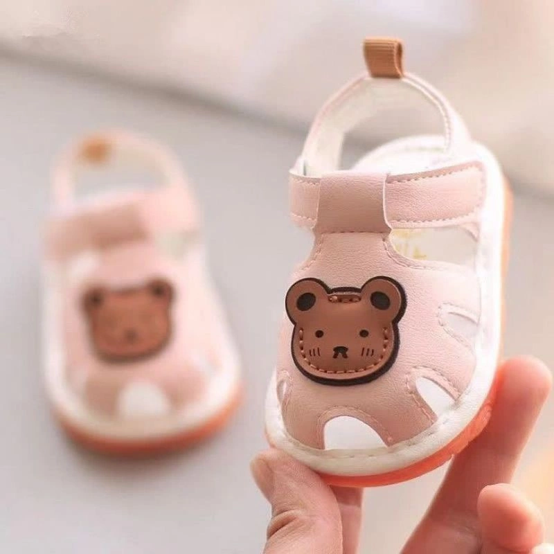 Sandal  anak perempuan laki laki bunyi cit cit 1 2 Tahun/sepatu sandal anak bunyi cit cit murah
