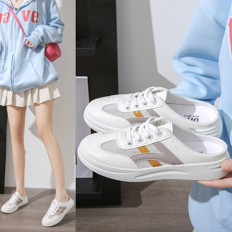 Sandal Sepatu Wanita Korea Fashion Sendal Cewek Sandal Selop Perempuan Murah Kekinian SD-035