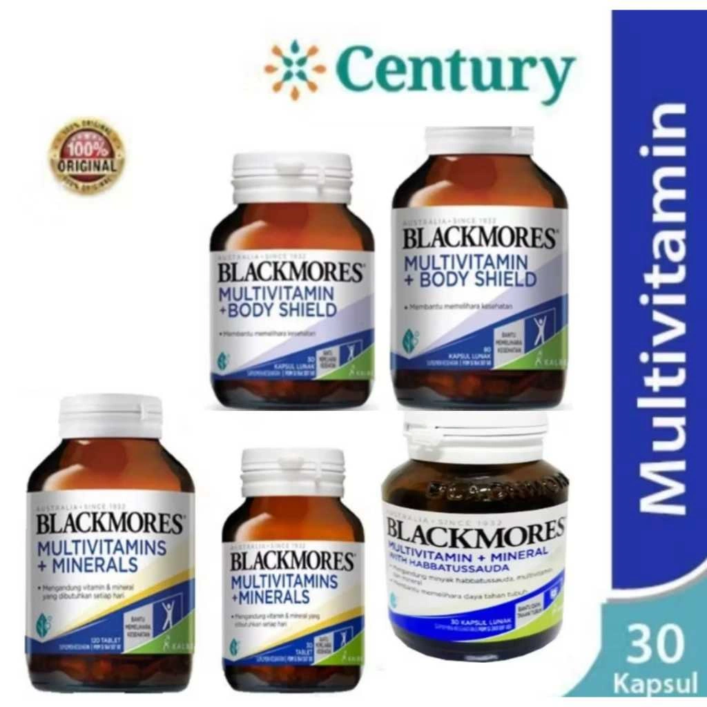 Blackmores Multivitamins + Minerals 30 & 60 Tablet / Suplement / Energi/ multivitamin/ Suplement sehari hari/vitamin/energi/kebugaran/promo diskon/stamina