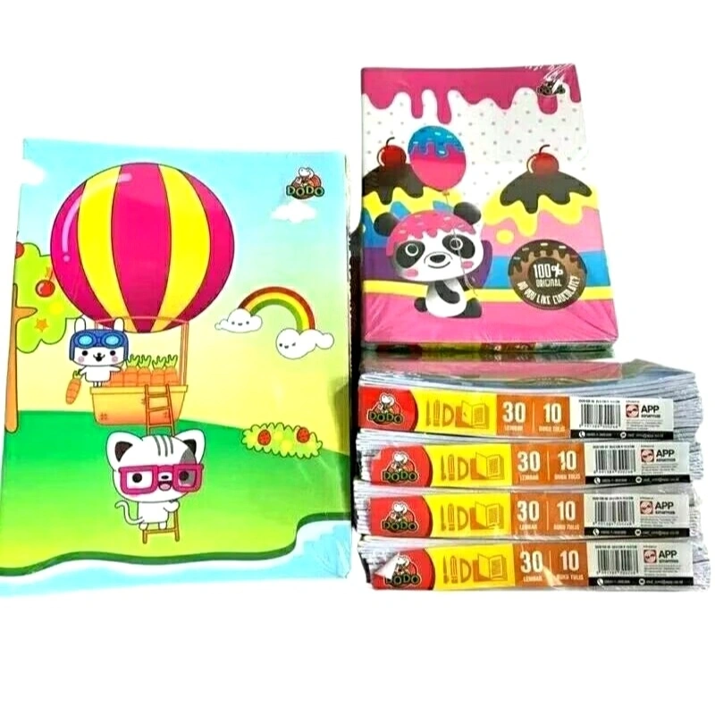 Buku Tulis Murah Sidu Dodo 30 Hal (10pcs) || Buku tulis Dodo 30 Lem