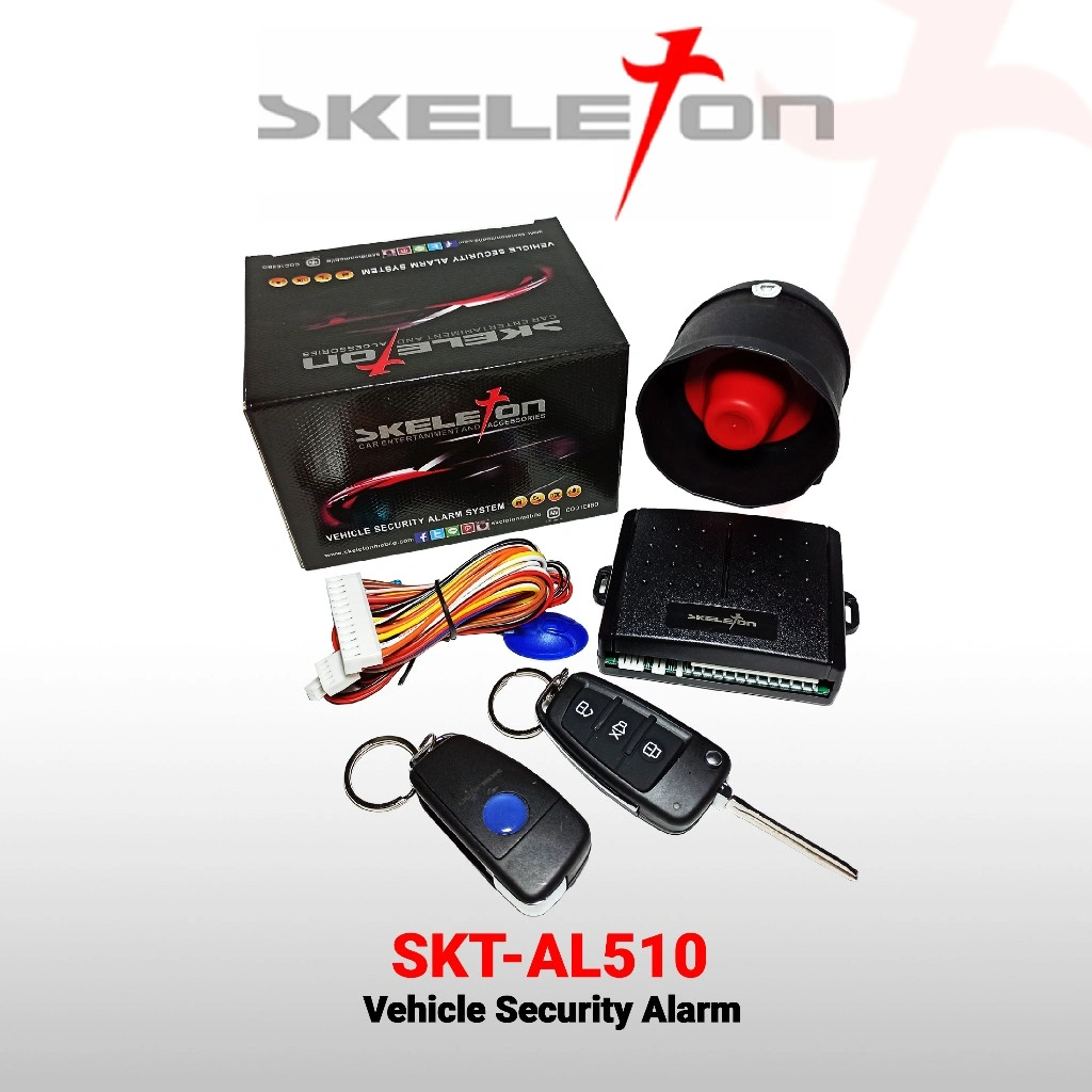 Skeleton Alarm Mobil Universal