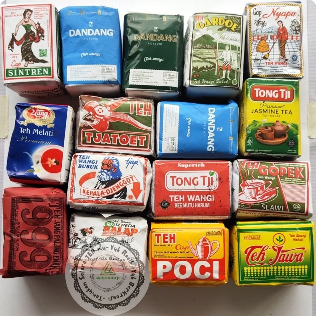 Teh Tubruk Asli Solo Varian Banyak Merk Teh Racikan Khas Angkringan Wedangan Solo