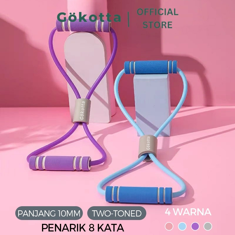 GOKOTTA Tali Stretching Fitness Gym Yoga Cocok Untuk Yoga