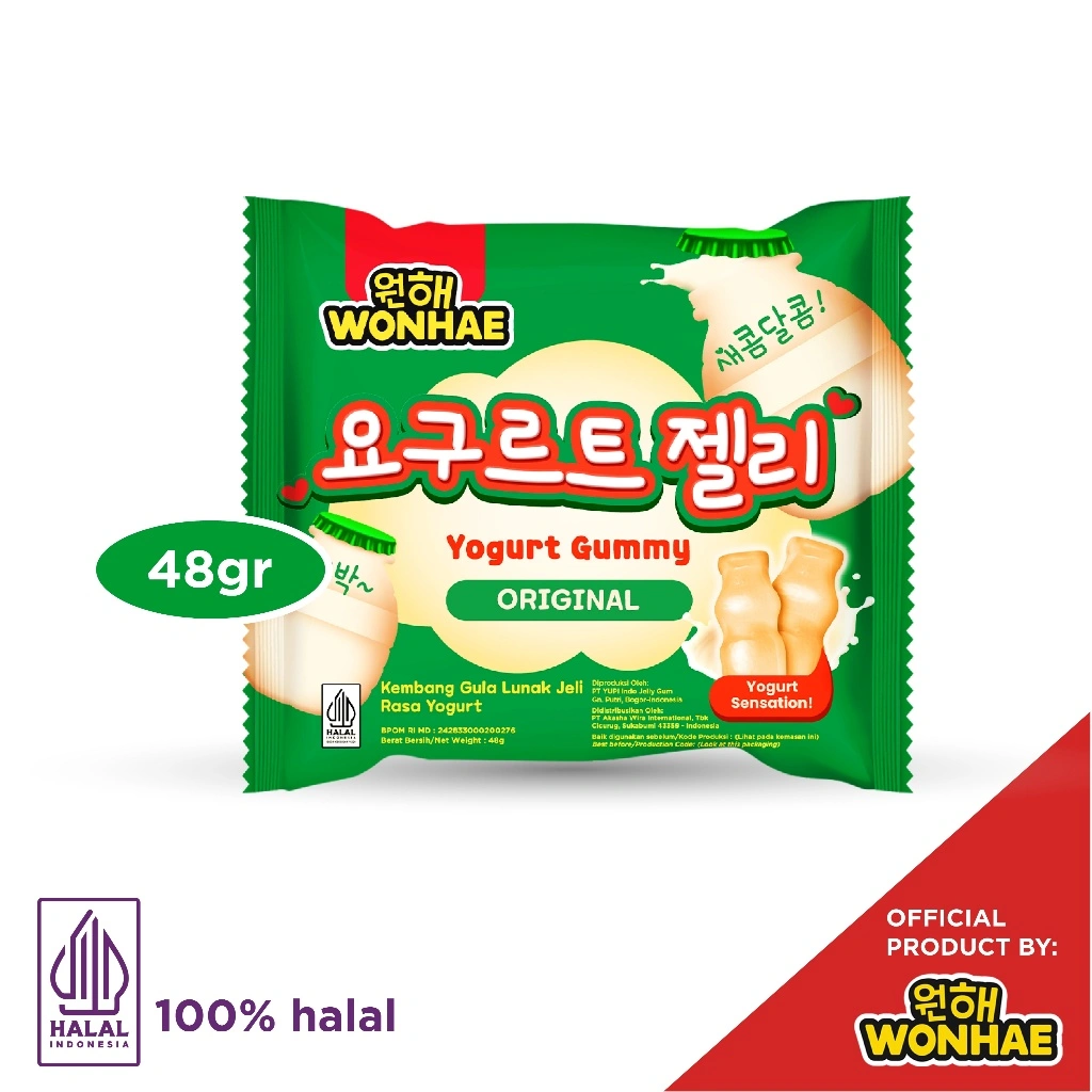 Wonhae Gummy Yoghurt 48 gr