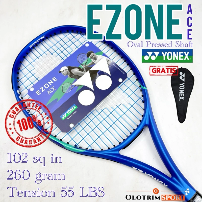 Raket Tenis YONEX EZONE ACE 260 gr 102 in Tennis Original