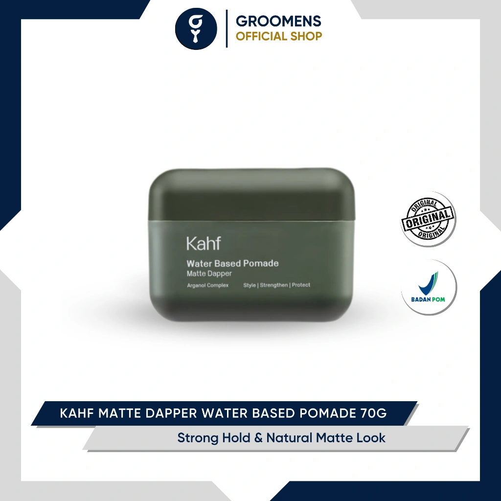 Kahf Matte Dapper Water Based Pomade 70g