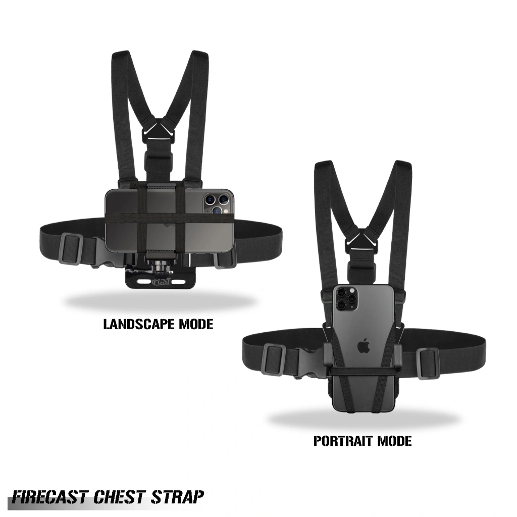Firecast | Chest Strap Handphone | Tali Dada Untuk Handphone dan Action Cam