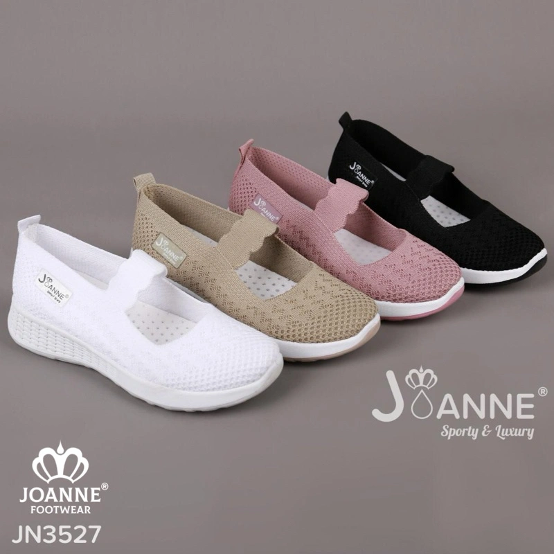JOANNE FOOTWEAR FlyKnit Flats Shoes Sepatu Wanita #JN3527