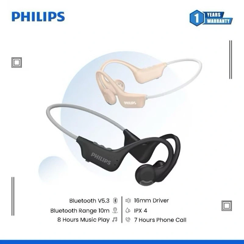 Philips TAA1708 Open Wireless Stereo TWS Sport Bone Conductor Earphone Bluetooth