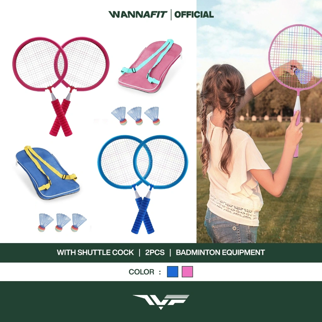 WANNAFIT Raket Badminton Anak | Olahraga Bulu Tangkis | Aktivitas Outdoor