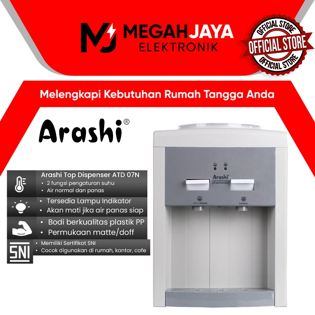 [COD READY] ARASHI / SANEX DISPENSER 2 in 1 ATD 08 07 N / ATD 07N  08N / D102 / D 102 (NORMAL AND HOT)