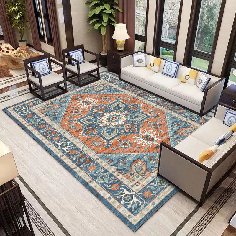 [LOKAL] YBOS Karpet Lantai Ruang Tamu Karpet Eropa Karpet Aesthetic Anti Slip 160x210