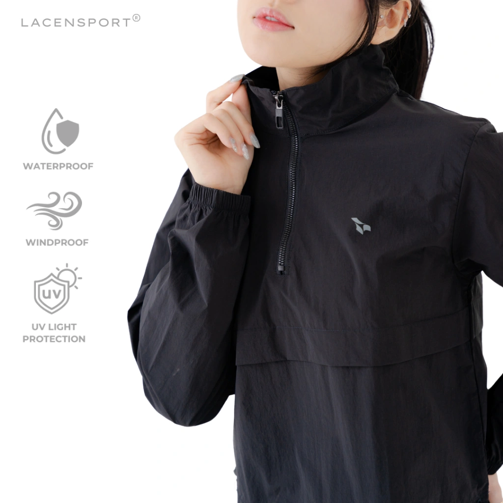 LACENSPORT - Moana April UV UPF 50+ Outer Jaket Olahraga Wanita Outdoor Jogging Gym Lari