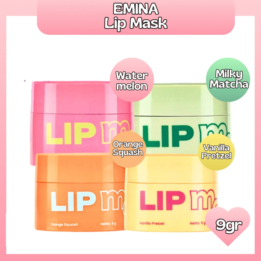 Emina Lip Mask 9g | Masker Bibir