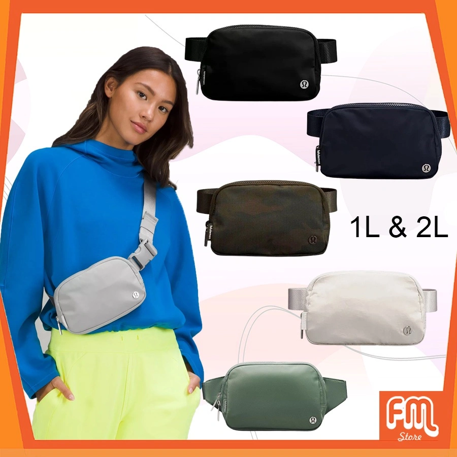 Waist Bag LULU LEMON 1L 2L  / Tas Pinggang LULU Crossbody Olahraga