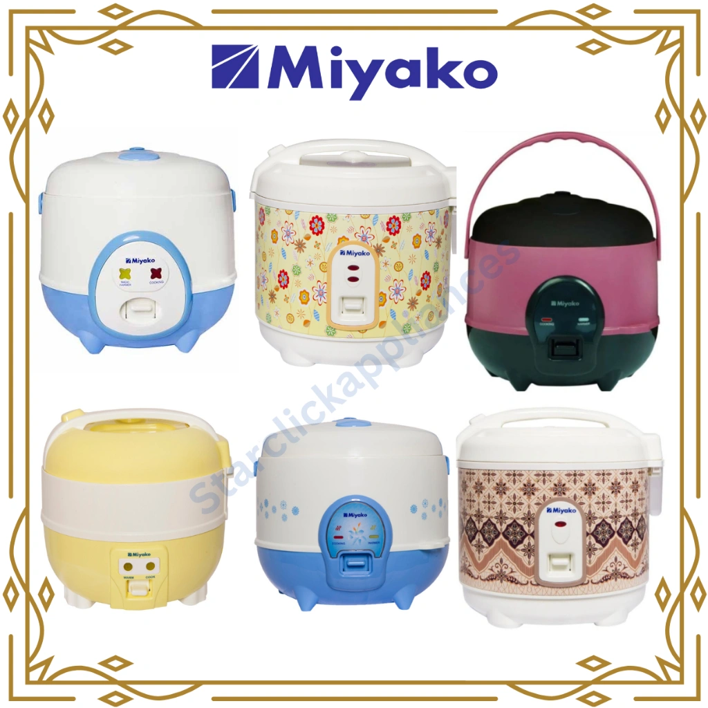 [BISA COD] MIYAKO Rice Cooker & Magic Com Mini MCM 609 / MCM 610 / MCM 612 / MCM 606 A / MCM 606 B SBC / MCM 512 SBC / MCM 512 / PSG 607