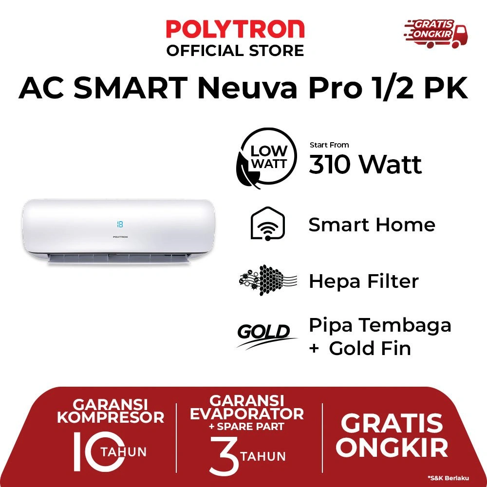 POLYTRON SMART Neuva Pro AC 1/2 PK PAC 05VZSI - Unit Only