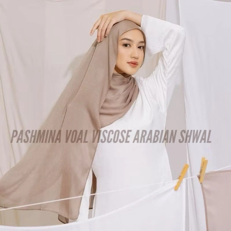 PASHMINA VISCOSE ARABIAN VOILE SHAWL/PASHMINA VOILE VISCOSE