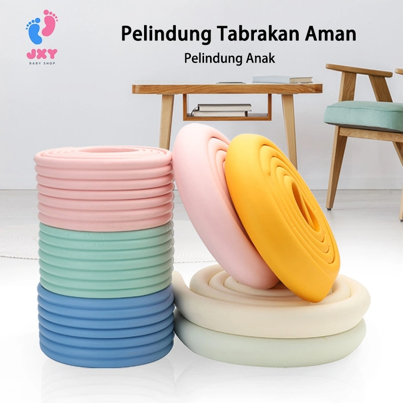 Pelindung Sudut Meja 2 Meter Siku 2M ROLL Baby Safety Protector Pengaman 2 M 2Meter Bayi Anak Ujung Kursi Lemari  LW31