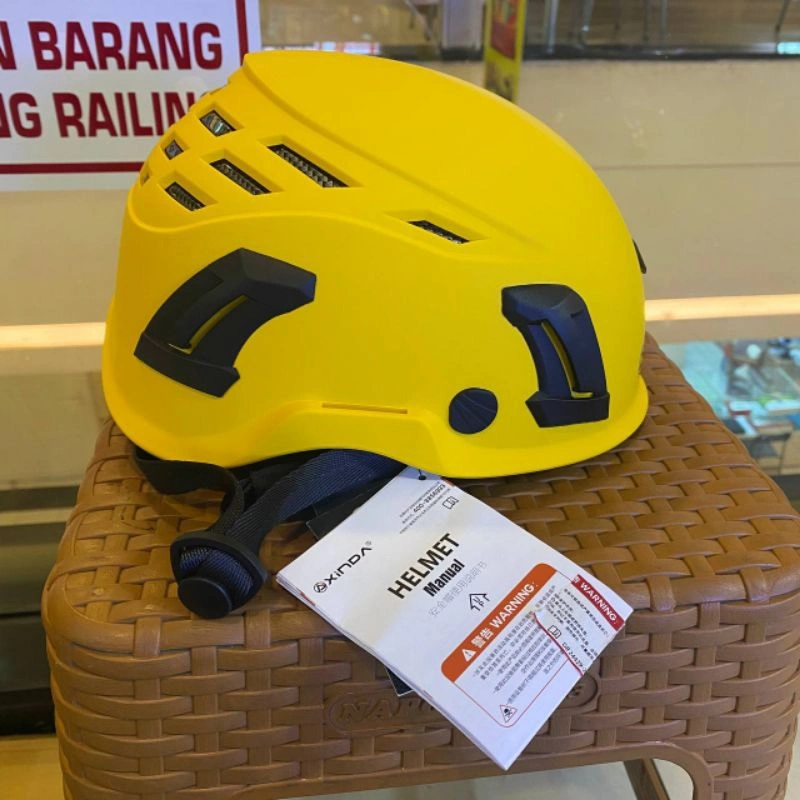 HELM CLIMBING SAFETY XINDA BERKUALITAS ORIGINAL 100% - SAFETY HELMET CLIMBING SAFETY