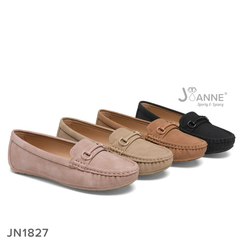 [JOANNE] Moccasin Loafers Shoes Sepatu Wanita JN1827
