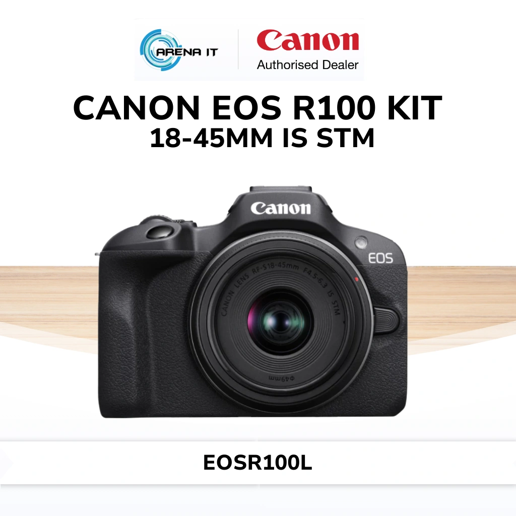 Canon EOS R100 kit 18-45mm IS STM Kamera Mirrorless