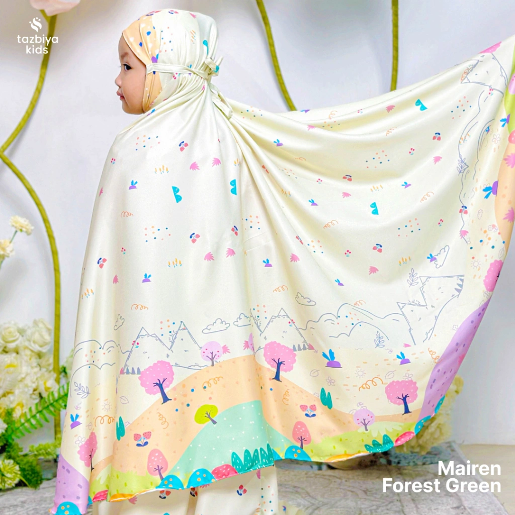 TAZBIYA MUKENA ANAK MAIREN | MUKENA KIDS | MUKENA ANAK KECIL MOTIF I MUKENA ANAK TK SD SMP I Mukena Anak Sekolah Tahun Ajaran Baru