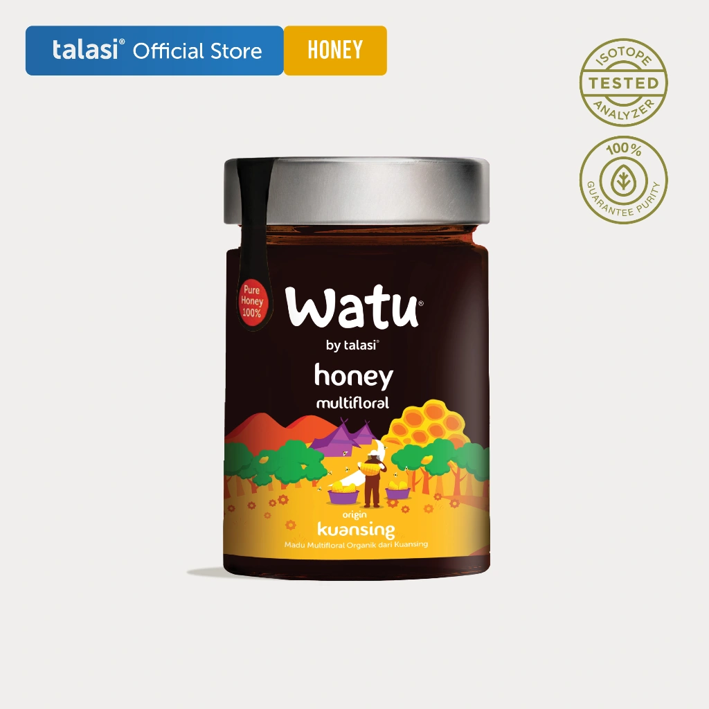 Origin Kuansing 400gr, Talasi Watu Honey - Madu Murni