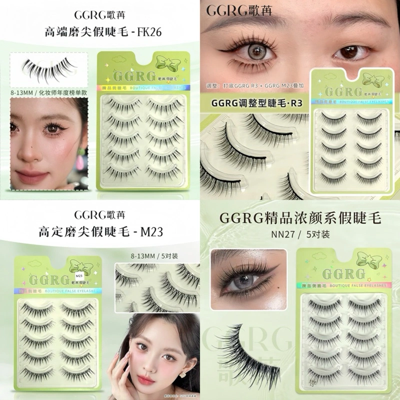 GGRG Bulumata ATAS fake Eyelash untuk Look makeup China, Douyin Bulu mata palsu eyelashes natural