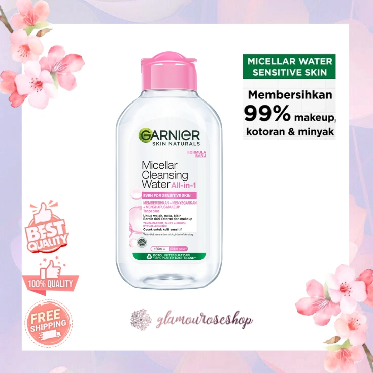 Garnier Micellar Water Pink | Blue | Bi-phase Oil | Vit C | 50 | 125 | 400 ml Skin Care Series
