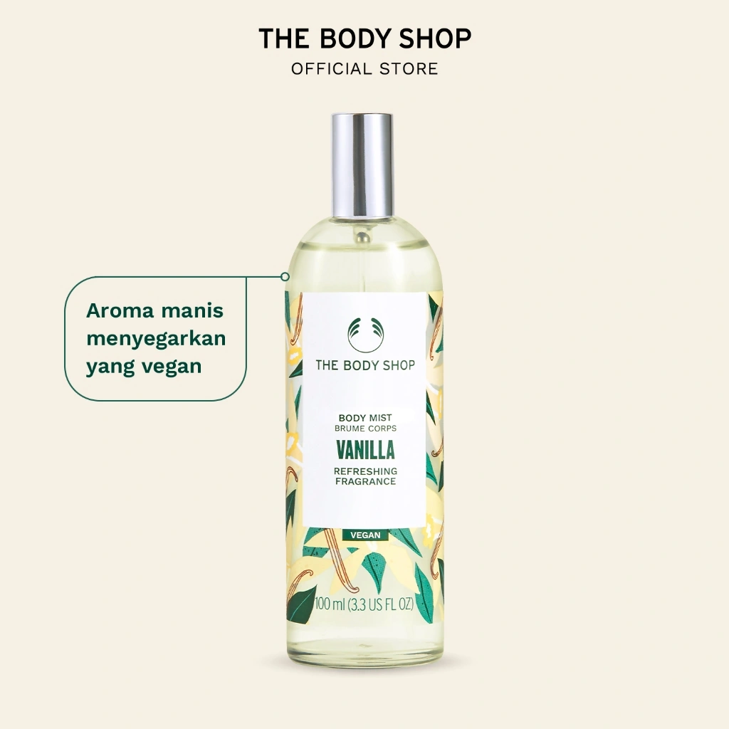 The Body Shop Vanilla Body Mist 100ml