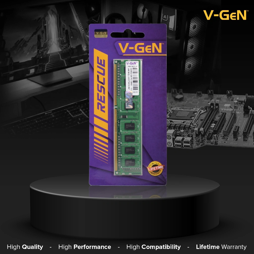 DDR3 2GB 4GB 8GB PC-12800/1600Mhz V-GeN RAM PC Komputer DDR3L 2/4/8 GB 1600 MHz PC3L Longdimm RESCUE