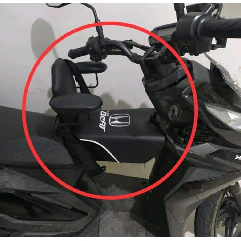 JOK BONCENG ANAK MODEL SANDARAN UNTUK MOTOR MATIC DAN BEBEK| JOK SANDARAN SAFETY BELT
