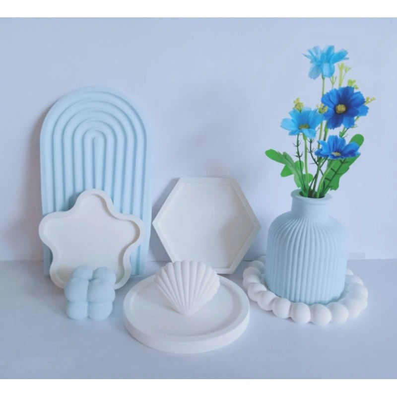 Set properti konten murah/vas estetik/hiasan foto/vas unik/Bunga artificial/vas bunga artificial