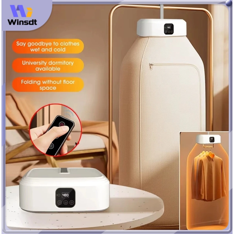 Mesin Pengering Pakaian Portabel Multifunctional Dryer Electric Clothes Pakaian Lipat Listrik Pengering Otomatis Untuk Pakaian WZH