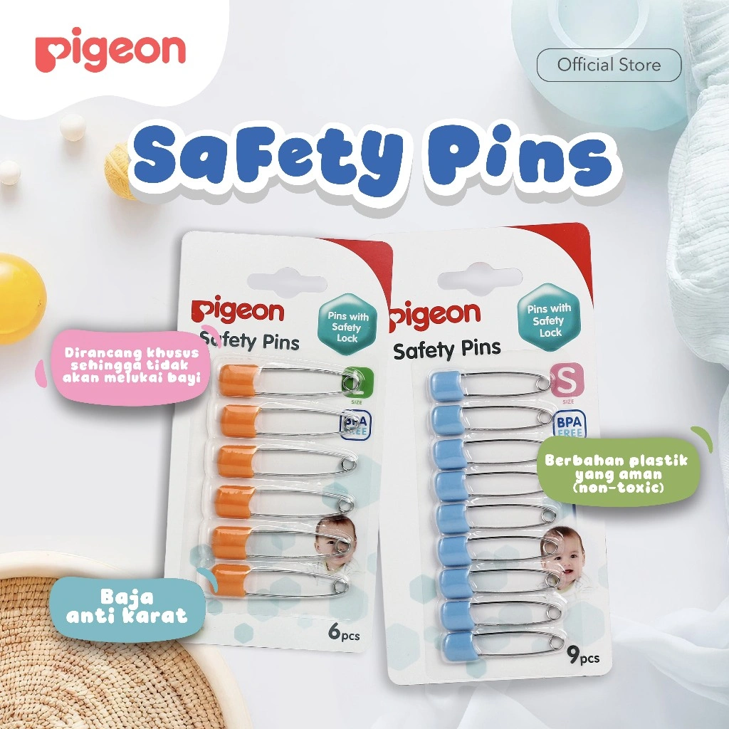 PIGEON SAFETY PIN | PENITI BAYI