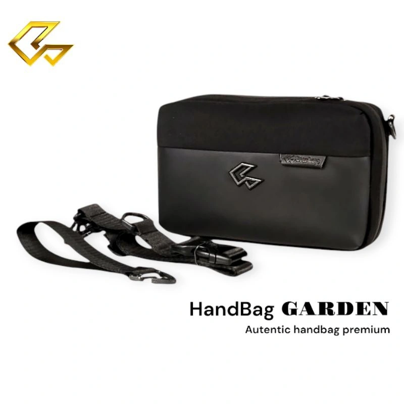 Tas Murah Berkualitas GOEZ BAG-Handbag Pria GARDEN Exclusive Sling Bag ,Tas slempang Waterproof Waist bag Clutch Bag Anti Air Anti Bara Api Tas Murah