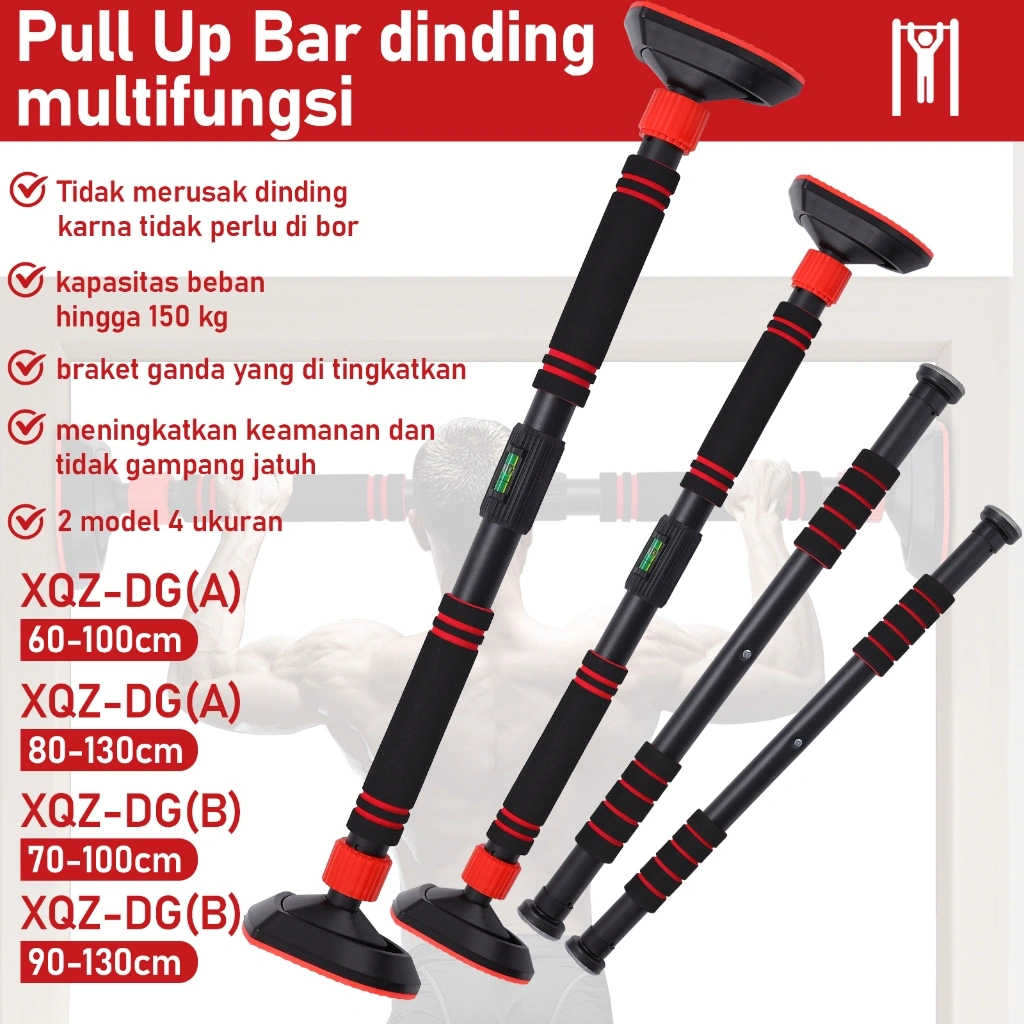 Pull Up Bar atau Door Chinning Bar Untuk pembentukan otot anda XQZ