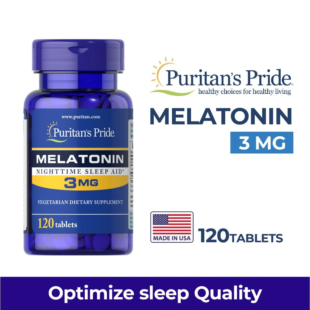 Puritan Pride Melatonin 3mg,5mg,10mg Bedtime Supplement